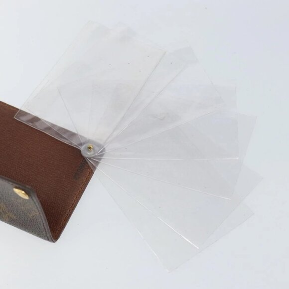 LOUIS VUITTON Monogram Porto Cartes Crdit Pression Card Case M60937 Auth th6343 - Picture 11 of 16